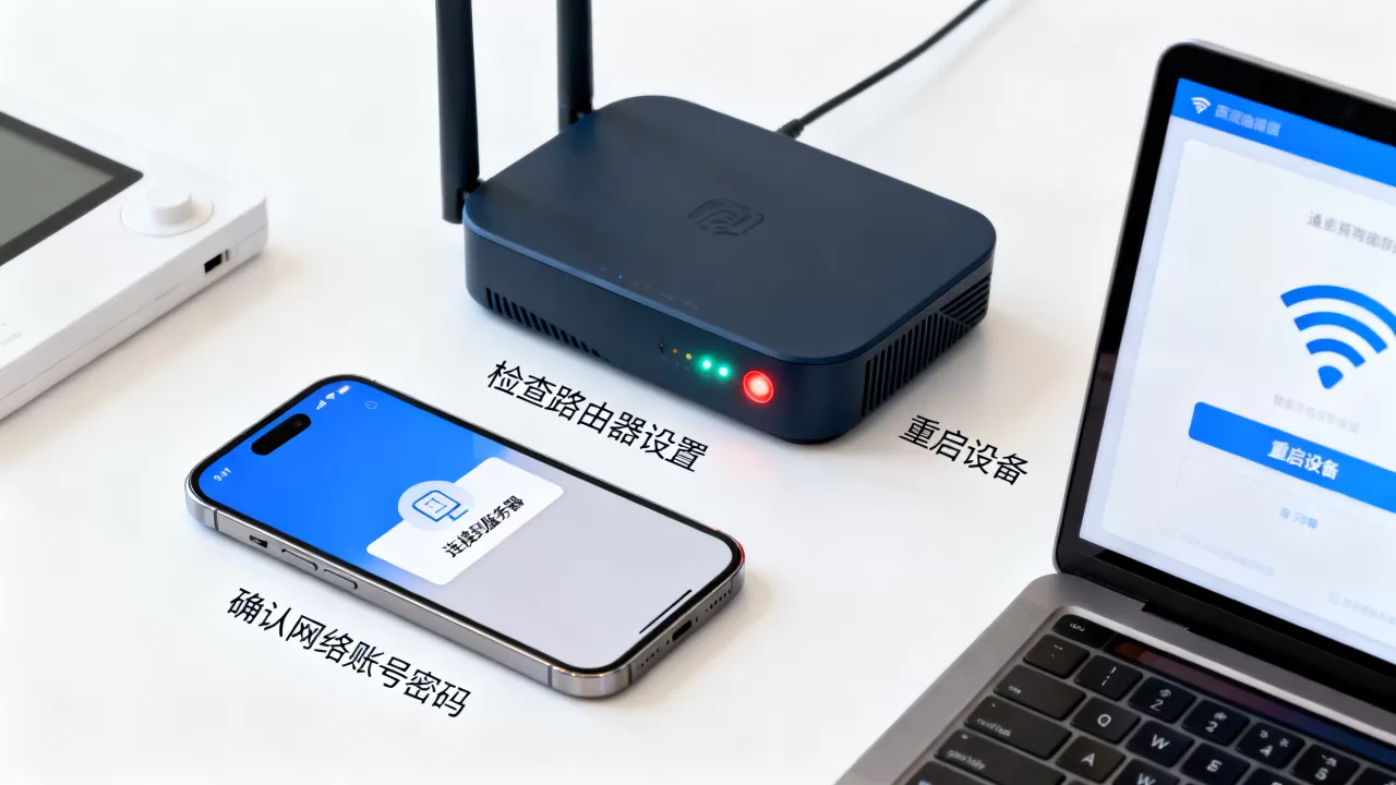 WiFi连接时提示连接到服务器怎么回事,怎么办? WiFi连接时提示连接到服务器怎么回事,怎么办?