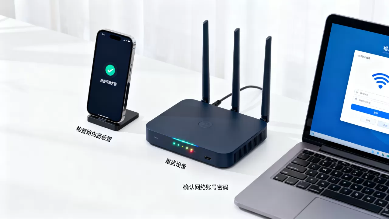 WiFi连接时提示连接到服务器怎么回事,怎么办? WiFi连接时提示连接到服务器怎么回事,怎么办?