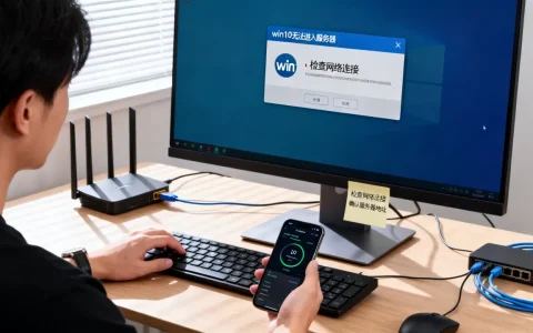 win10无法进入服务器失败怎么办，是什么原因导致的