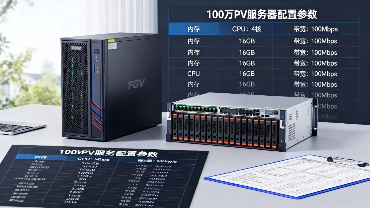 100万PV服务器要多少钱才够用,网站服务器配置怎么选? 100万PV服务器要多少钱才够用,网站服务器配置怎么选?