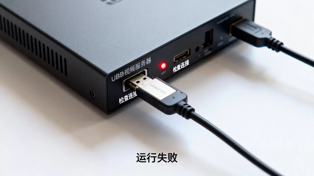 u盘视频服务器运行失败怎么办,是什么原因? u盘视频服务器运行失败怎么办,是什么原因?