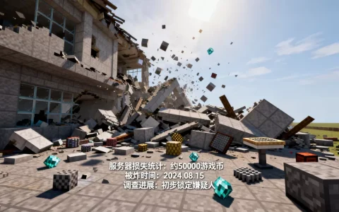 我的世界ice服务器被炸损失多少？，到底是谁炸的？