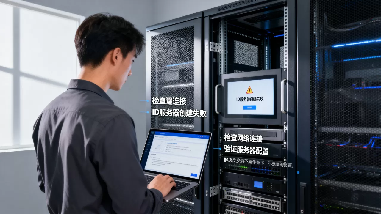 建立新的ID服务器出错怎么办,ID服务器创建失败怎么解决? 建立新的ID服务器出错怎么办,ID服务器创建失败怎么解决?