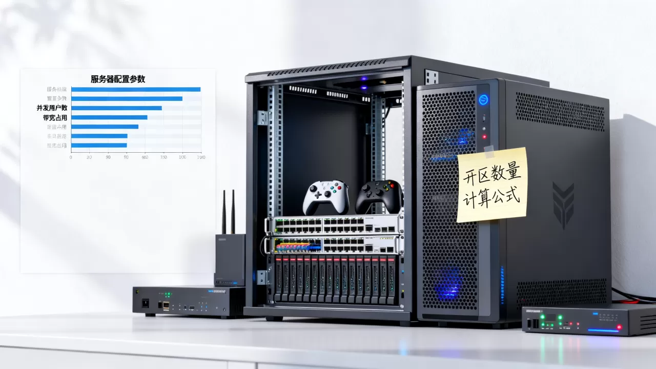 一台服务器究竟能开多少个区?,游戏服务器开区数量如何计算? 一台服务器究竟能开多少个区?,游戏服务器开区数量如何计算?