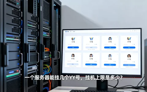 一个服务器能挂几个YY号，挂机上限是多少？