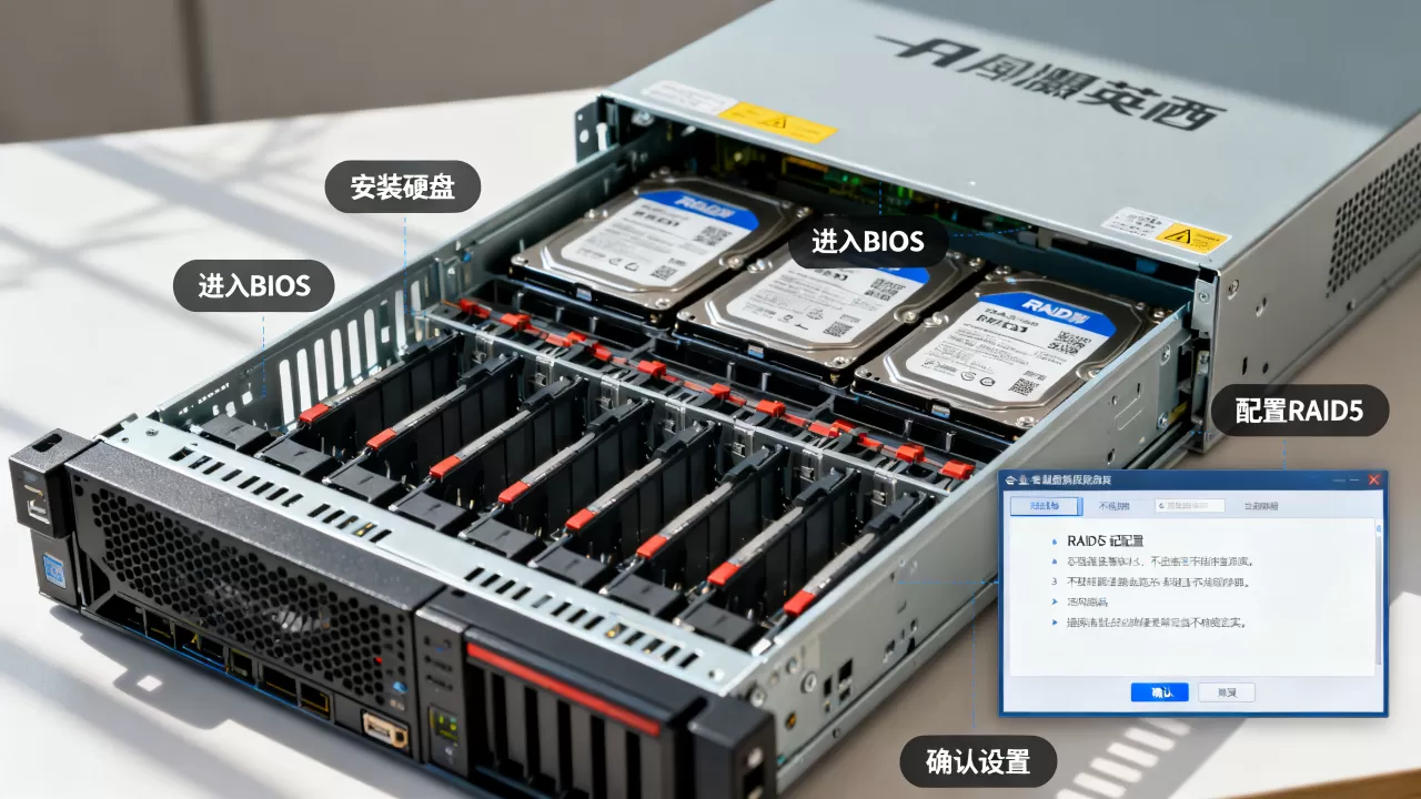浪潮英信服务器怎么做RAID5?,详细步骤是什么? 浪潮英信服务器怎么做RAID5?,详细步骤是什么?