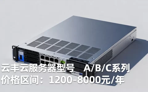 云丰云服务器有哪些，云丰云服务器多少钱一年？