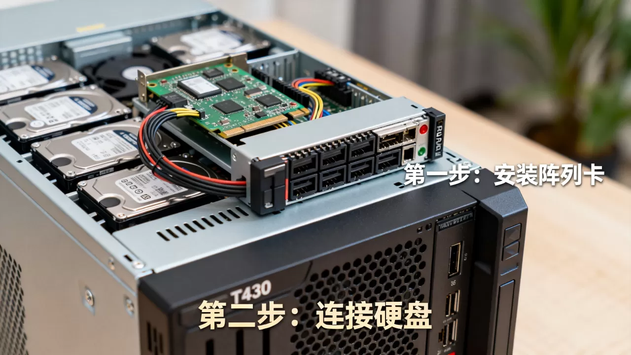 T430服务器怎么做RAID5?,磁盘阵列配置详细教程 T430服务器怎么做RAID5?,磁盘阵列配置详细教程