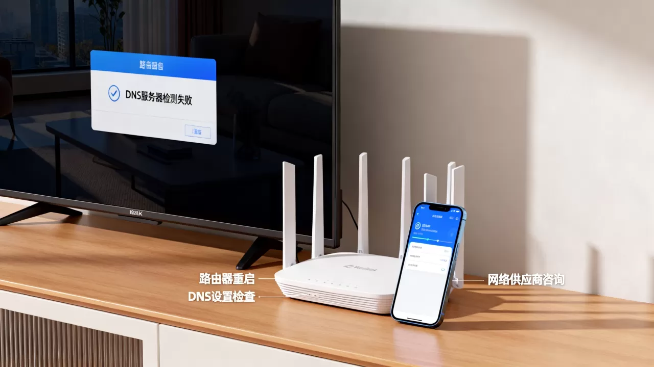 电视机DNS服务器检测失败怎么解决,是什么原因导致的? 电视机DNS服务器检测失败怎么解决,是什么原因导致的?