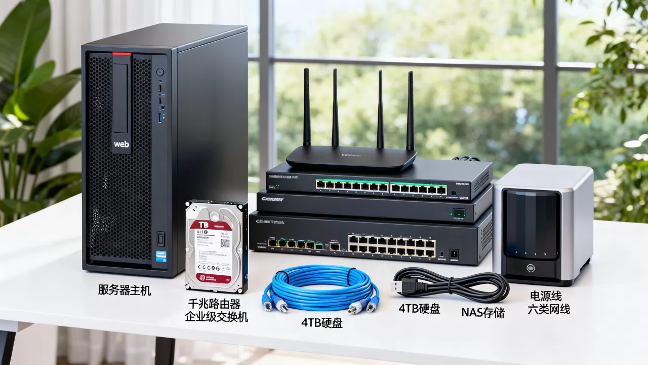 搭建web服务器到底需要哪些设备?,大概多少钱? 搭建web服务器到底需要哪些设备?,大概多少钱?