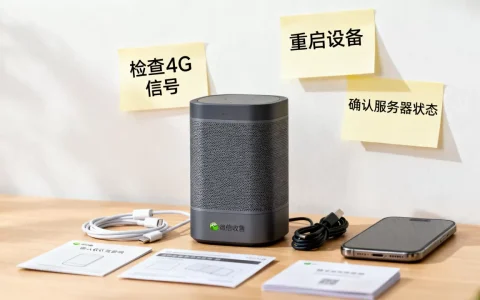 4G微信音响服务器断开咋解决，微信收款音响连不上服务器咋办？