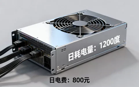 游戏服务器一天耗电多少度，电费一天多少钱？