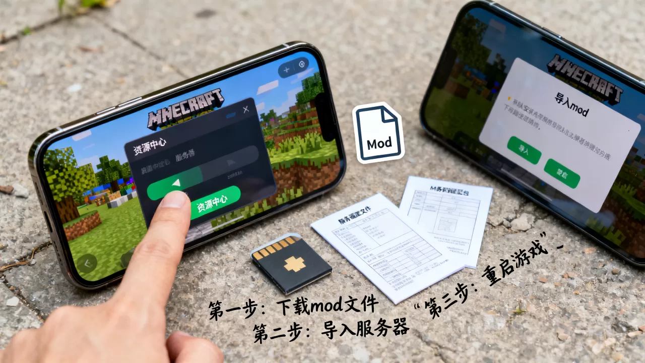 我的世界手机版服务器如何添加mod?,mod装不上怎么办? 我的世界手机版服务器如何添加mod?,mod装不上怎么办?