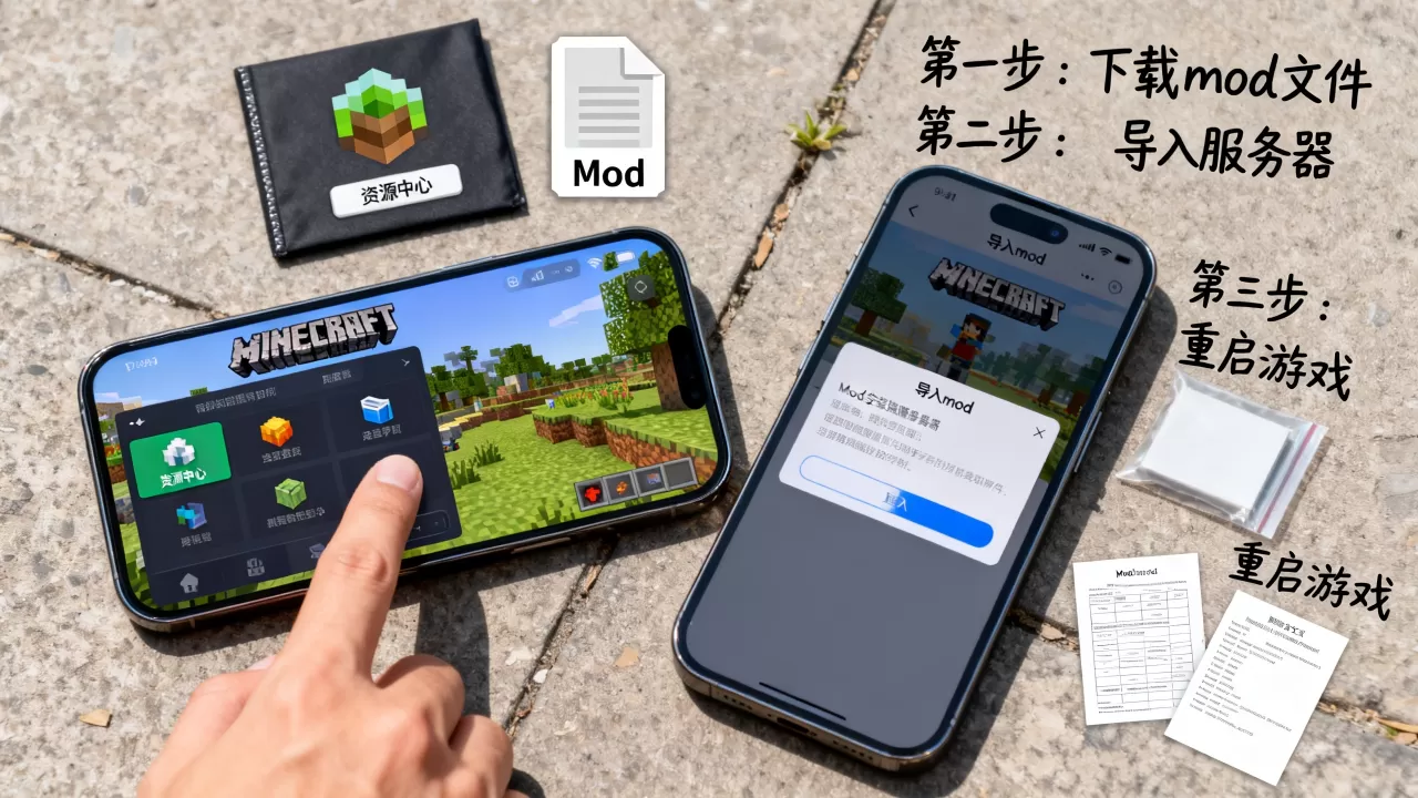 我的世界手机版服务器如何添加mod?,mod装不上怎么办? 我的世界手机版服务器如何添加mod?,mod装不上怎么办?