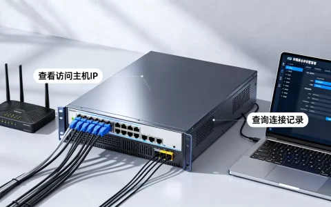 局域网服务器怎么看访问主机IP？，怎么查连接记录？