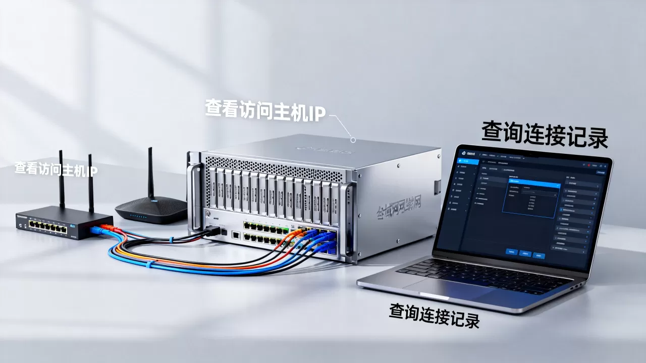 局域网服务器怎么看访问主机IP?,怎么查连接记录? 局域网服务器怎么看访问主机IP?,怎么查连接记录?