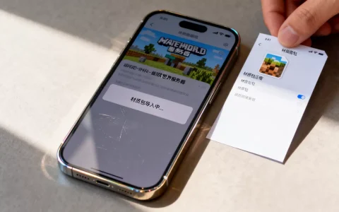 我的世界iOS怎么在服务器装材质包？，手机版材质包怎么导入？