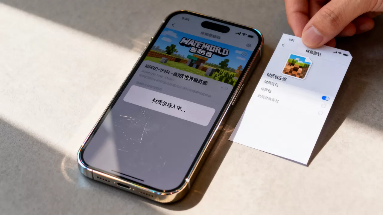 我的世界iOS怎么在服务器装材质包?,手机版材质包怎么导入? 我的世界iOS怎么在服务器装材质包?,手机版材质包怎么导入?