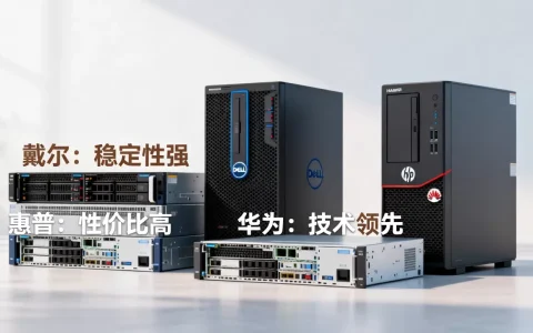 电脑用的服务器有哪些品牌，怎么选才不踩坑
