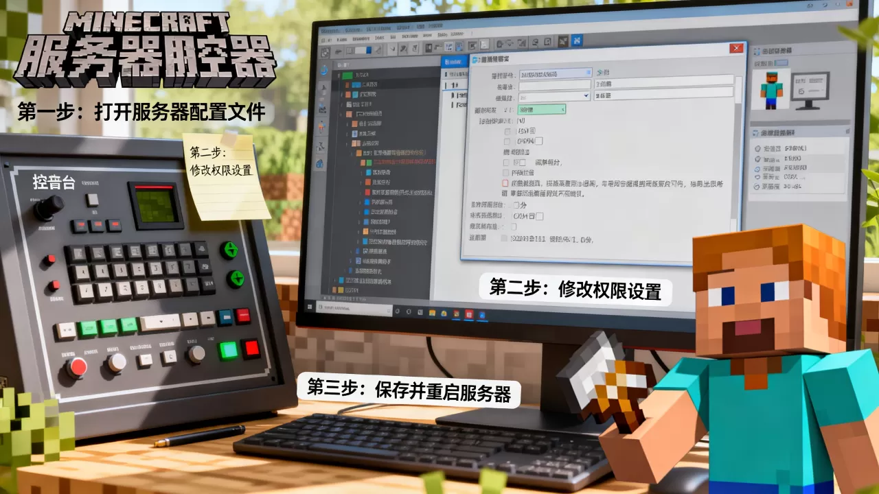 我的世界服务器怎么开启非OP权限?,详细步骤有哪些? 我的世界服务器怎么开启非OP权限?,详细步骤有哪些?