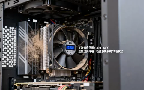 网吧服务器CPU正常温度是多少，温度过高怎么办？