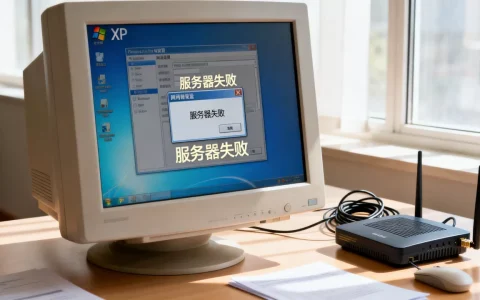 为什么XP打开网络设置时服务器会失败，怎么办？