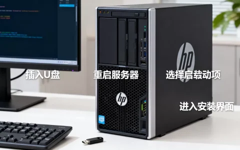 如何用U盘给HP服务器装系统，安装步骤有哪些？