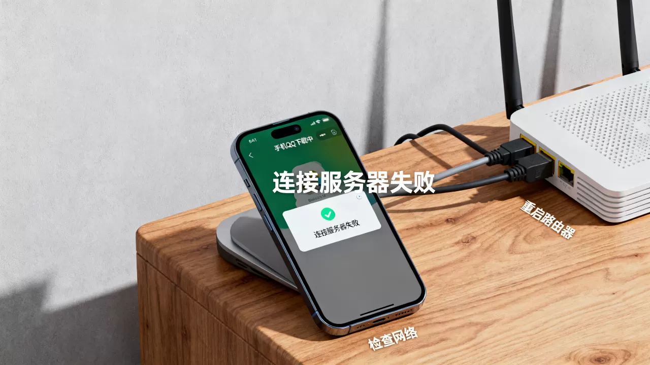 手机QQ下载为什么总是连接服务器失败,怎么解决? 手机QQ下载为什么总是连接服务器失败,怎么解决?