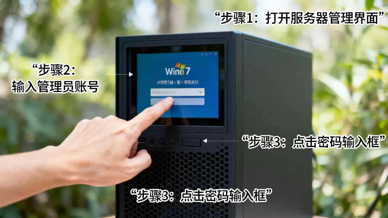 win7服务器管理员密码怎么打开,步骤是什么? win7服务器管理员密码怎么打开,步骤是什么?
