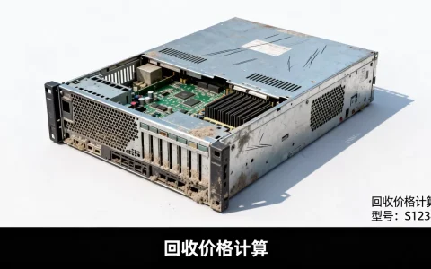 废旧服务器还能卖多少钱，回收价格怎么算？