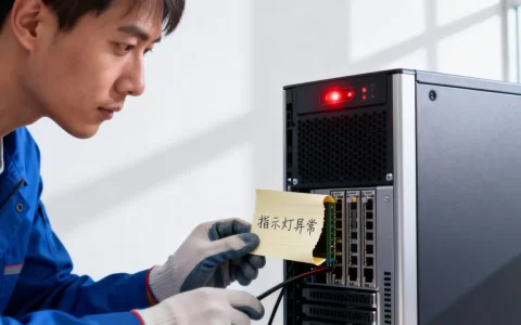 服务器指示灯闪个不停怎么办，是什么原因导致的？