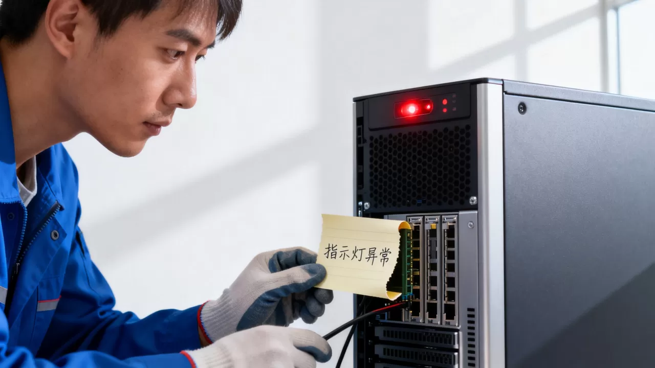 服务器指示灯闪个不停怎么办,是什么原因导致的? 服务器指示灯闪个不停怎么办,是什么原因导致的?
