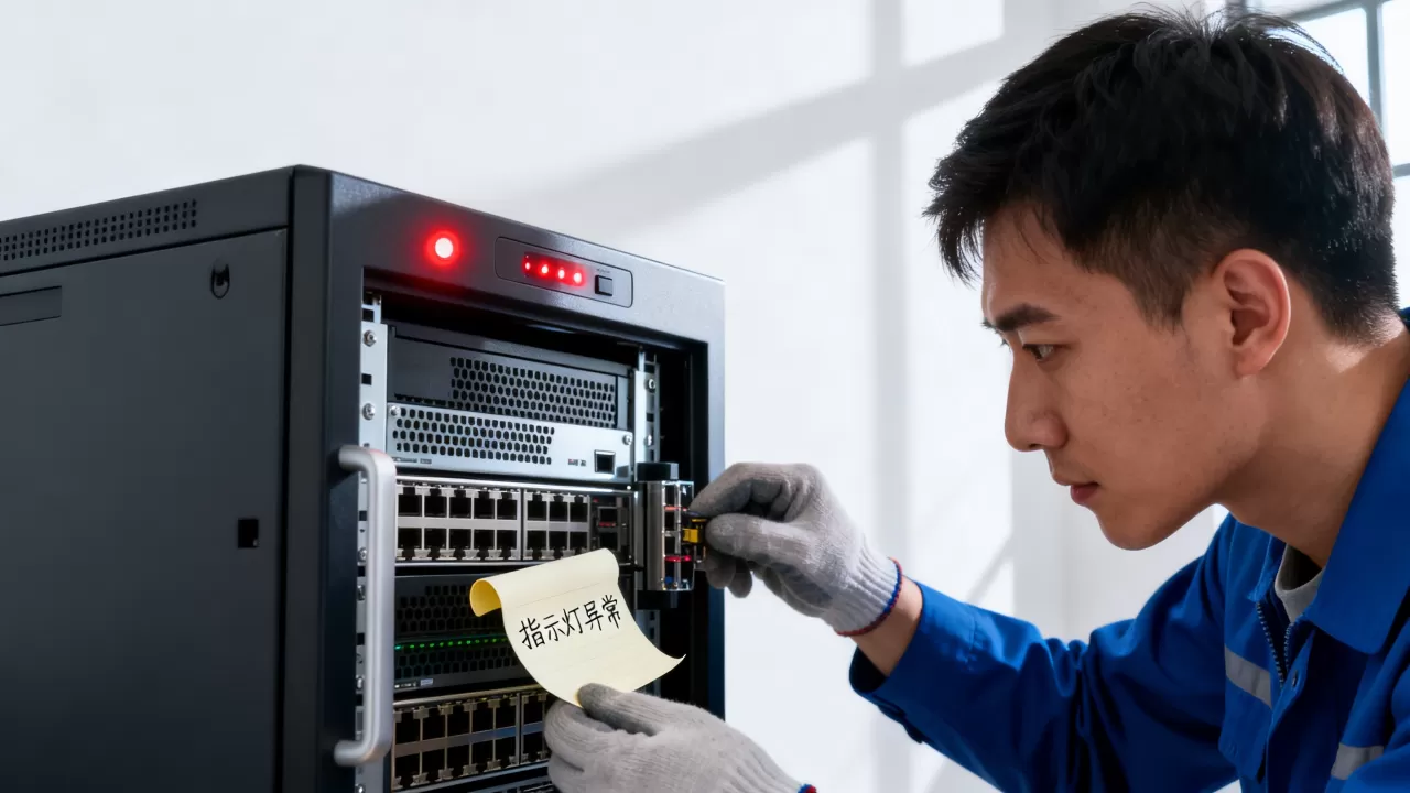 服务器指示灯闪个不停怎么办,是什么原因导致的? 服务器指示灯闪个不停怎么办,是什么原因导致的?
