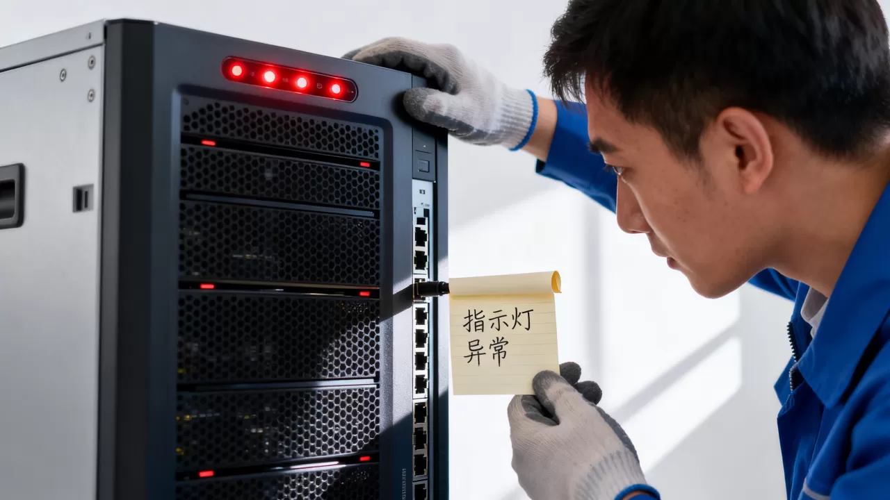 服务器指示灯闪个不停怎么办,是什么原因导致的? 服务器指示灯闪个不停怎么办,是什么原因导致的?