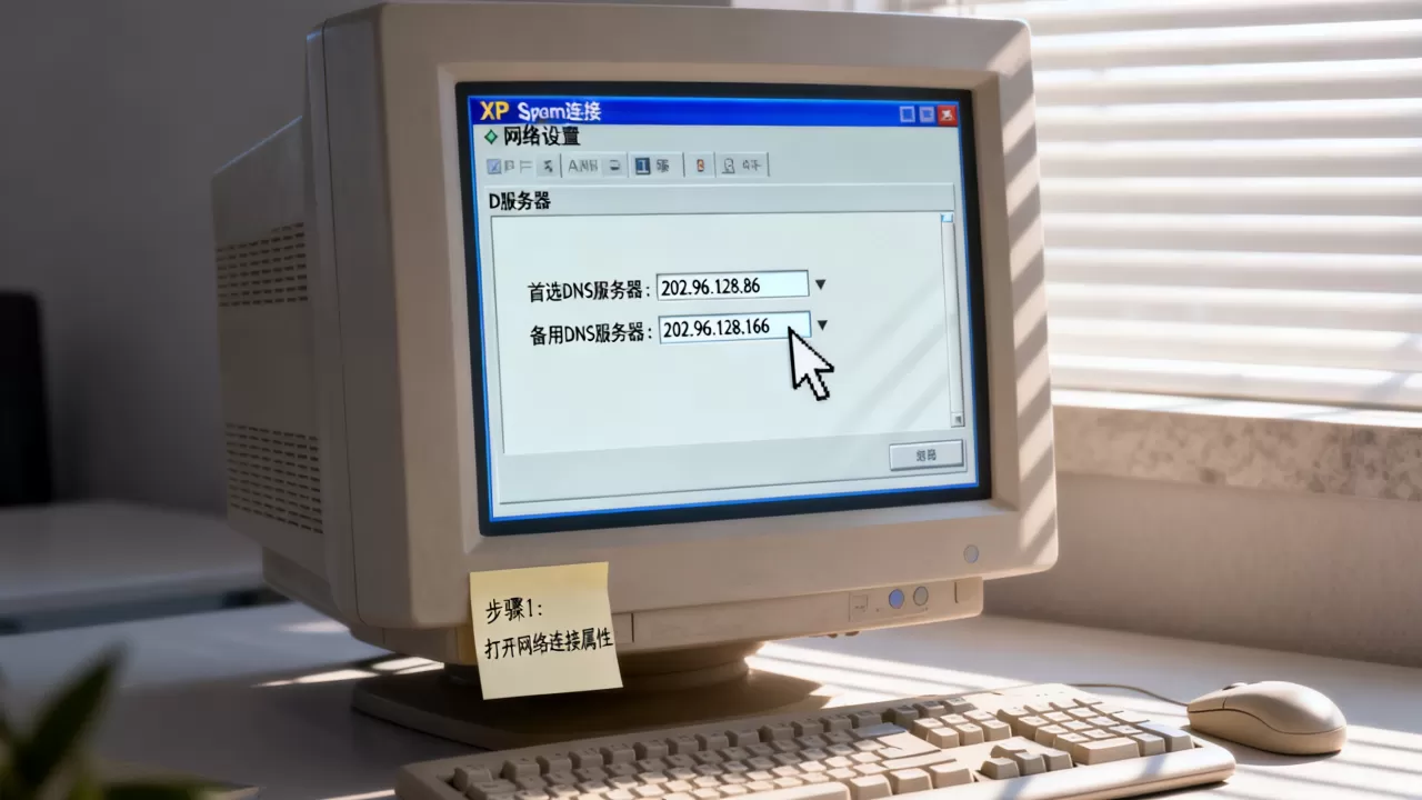 xp系统dns的服务器地址到底是多少,怎么设置? xp系统dns的服务器地址到底是多少,怎么设置?