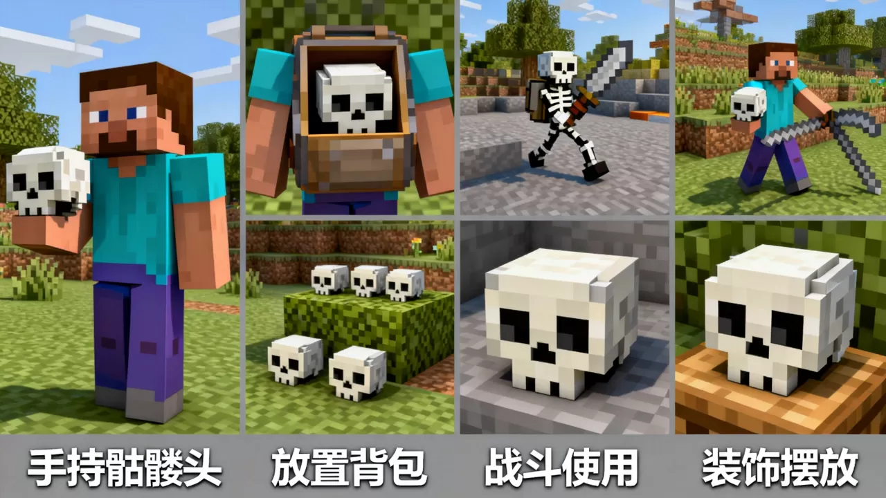 我的世界ec服务器骷髅头怎么带,有哪些技巧? 我的世界ec服务器骷髅头怎么带,有哪些技巧?