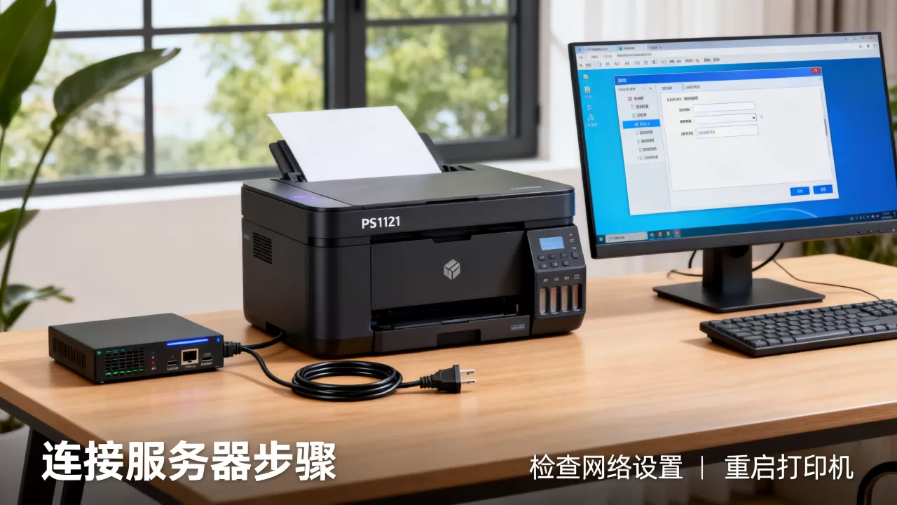 ps1121打印机怎么连接服务器?,连接不上怎么办 ps1121打印机怎么连接服务器?,连接不上怎么办