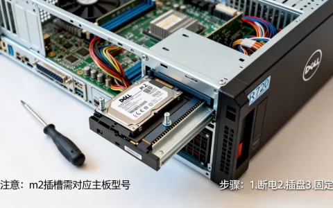 戴尔r720服务器怎么装m2，装m2硬盘有哪些注意事项。
