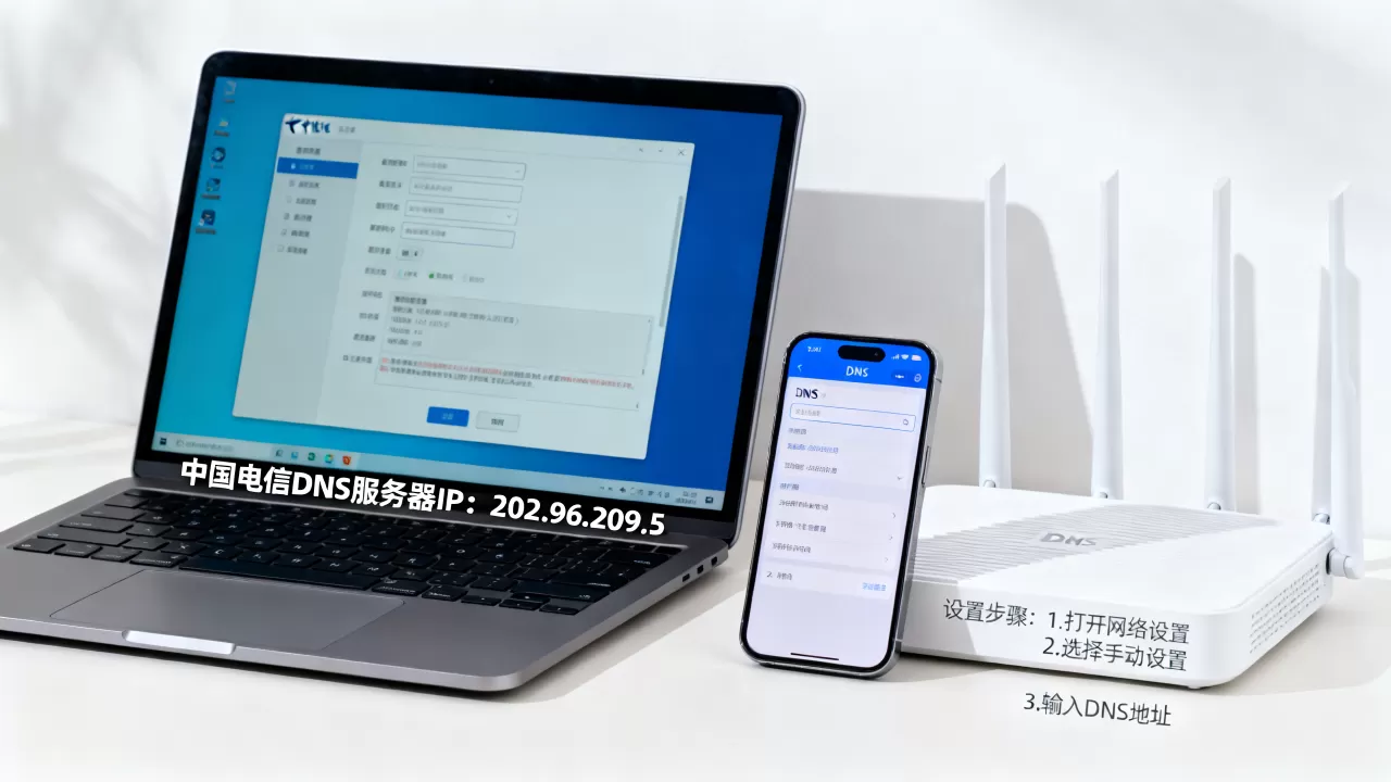 中国电信DNS服务器IP是多少?,怎么设置 中国电信DNS服务器IP是多少?,怎么设置
