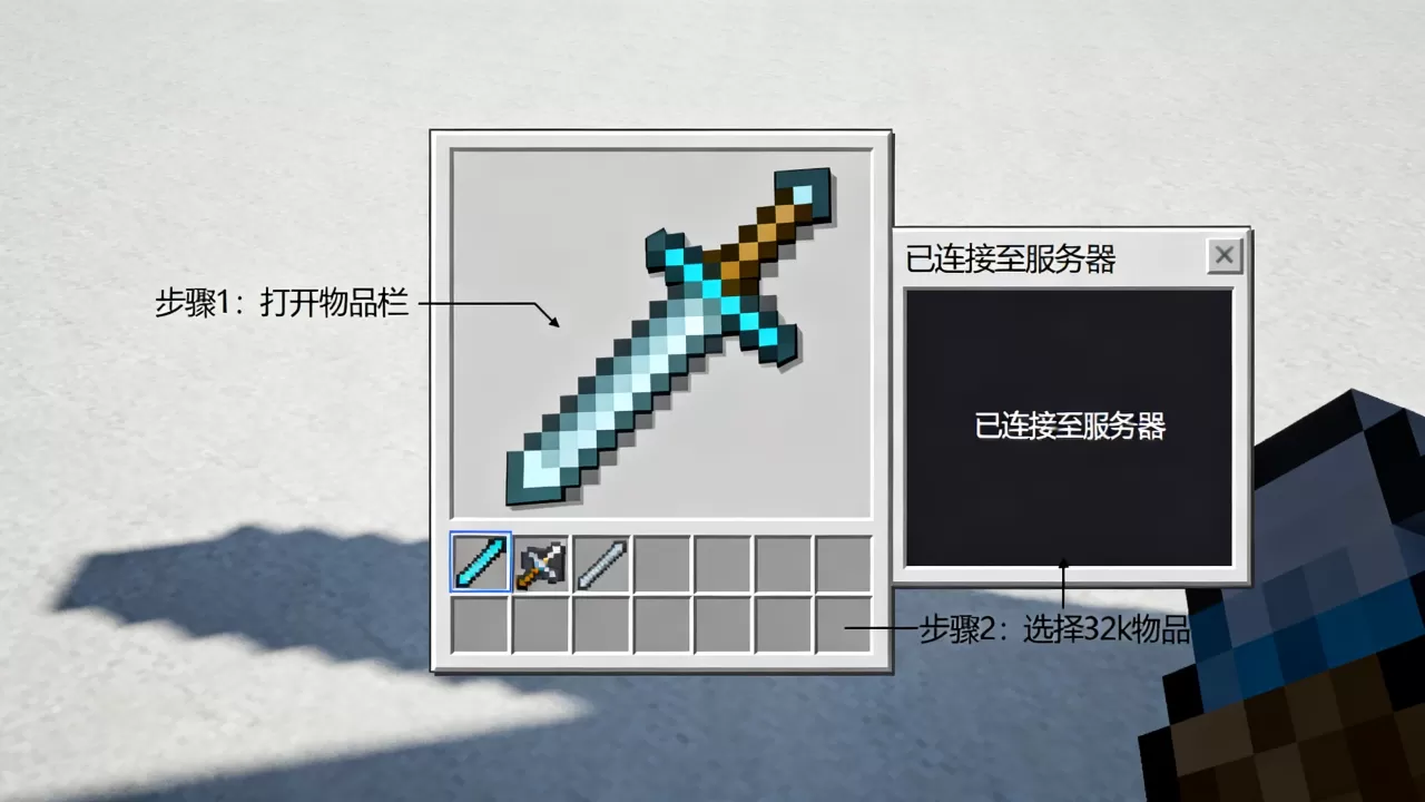 我的世界32k怎么带到服务器,如何操作? 我的世界32k怎么带到服务器,如何操作?