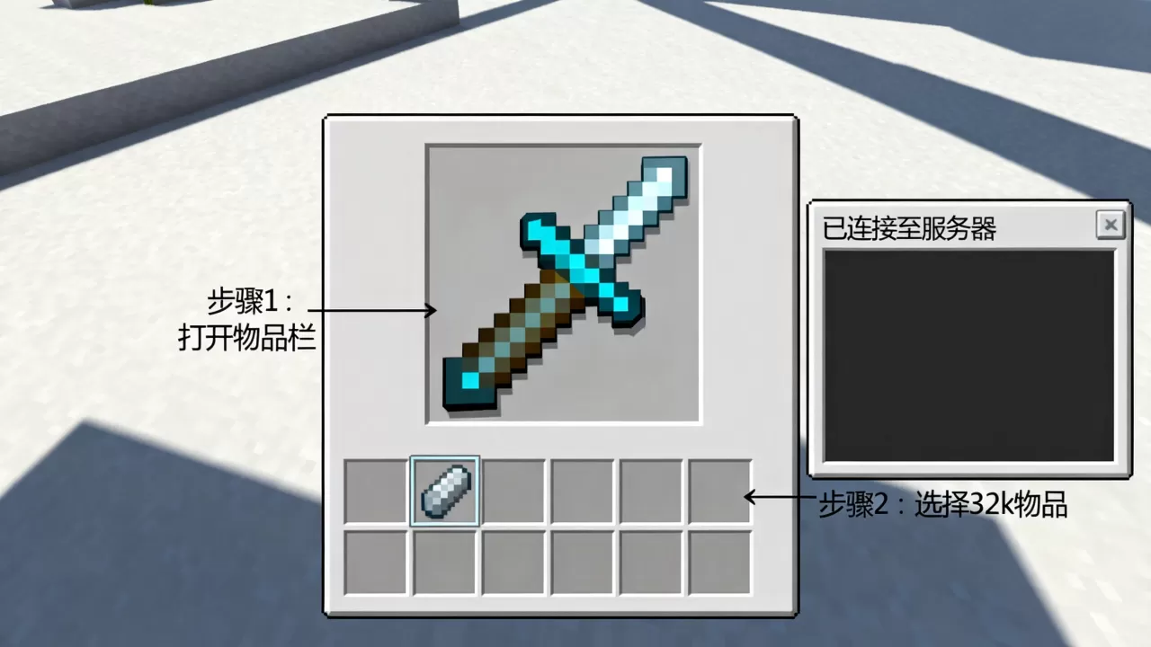我的世界32k怎么带到服务器,如何操作? 我的世界32k怎么带到服务器,如何操作?