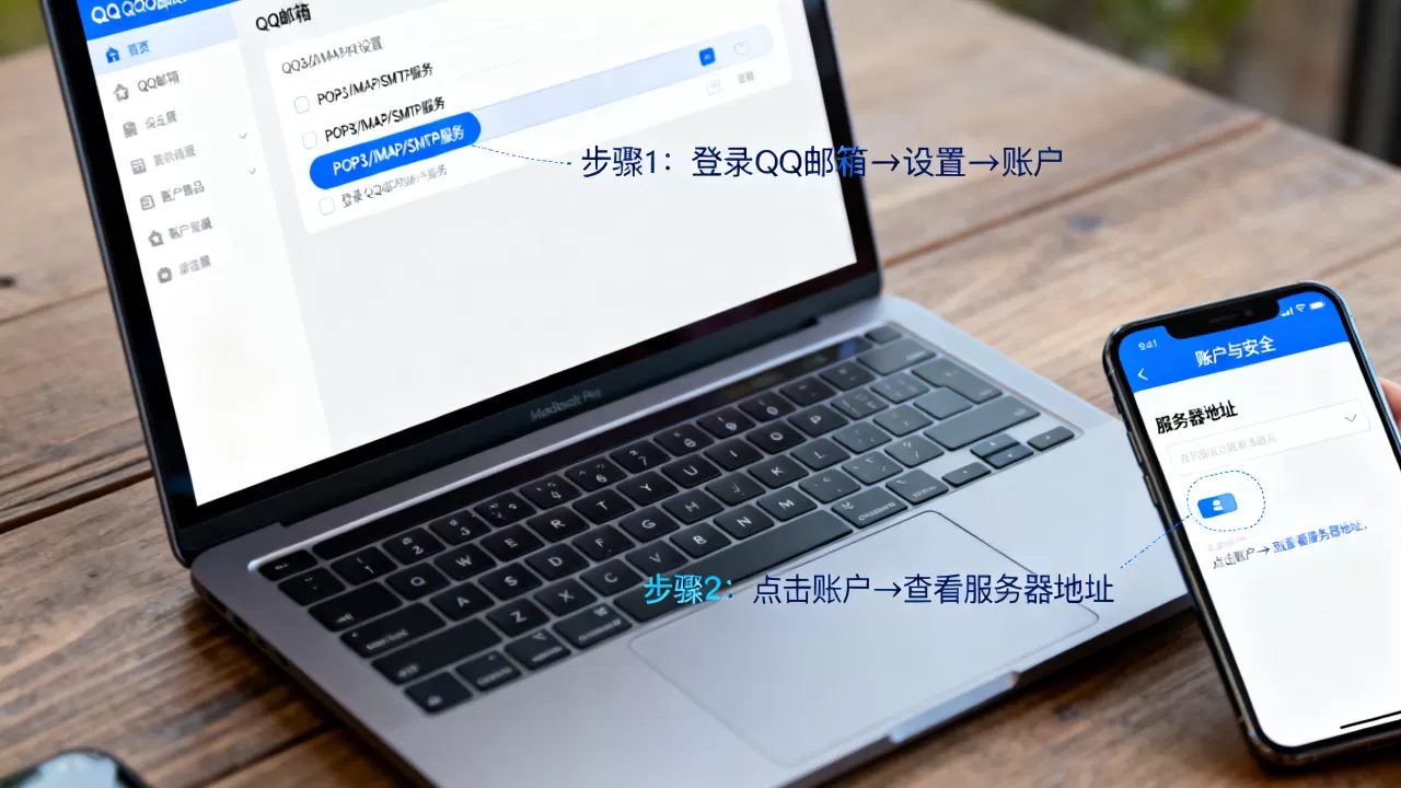 qq邮箱怎么查看自己绑定的服务器地址,详细步骤是什么? qq邮箱怎么查看自己绑定的服务器地址,详细步骤是什么?