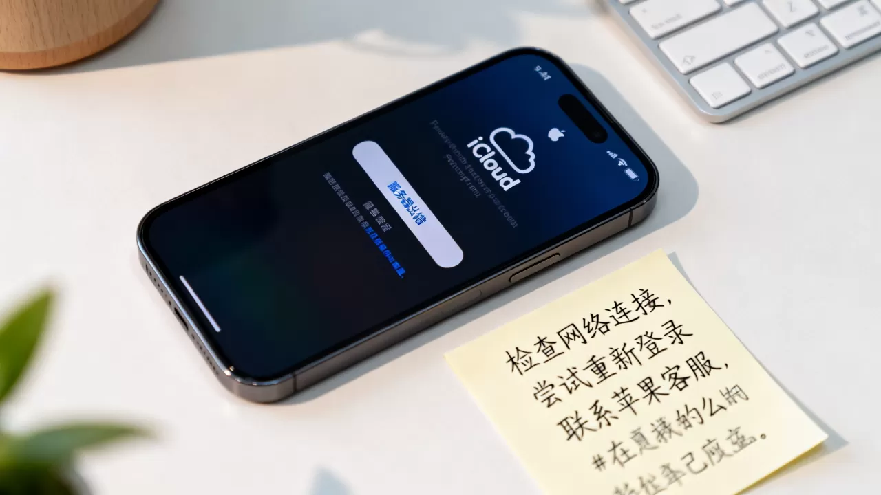 为什么icloud登陆时提示服务器出错,怎么办 为什么icloud登陆时提示服务器出错,怎么办