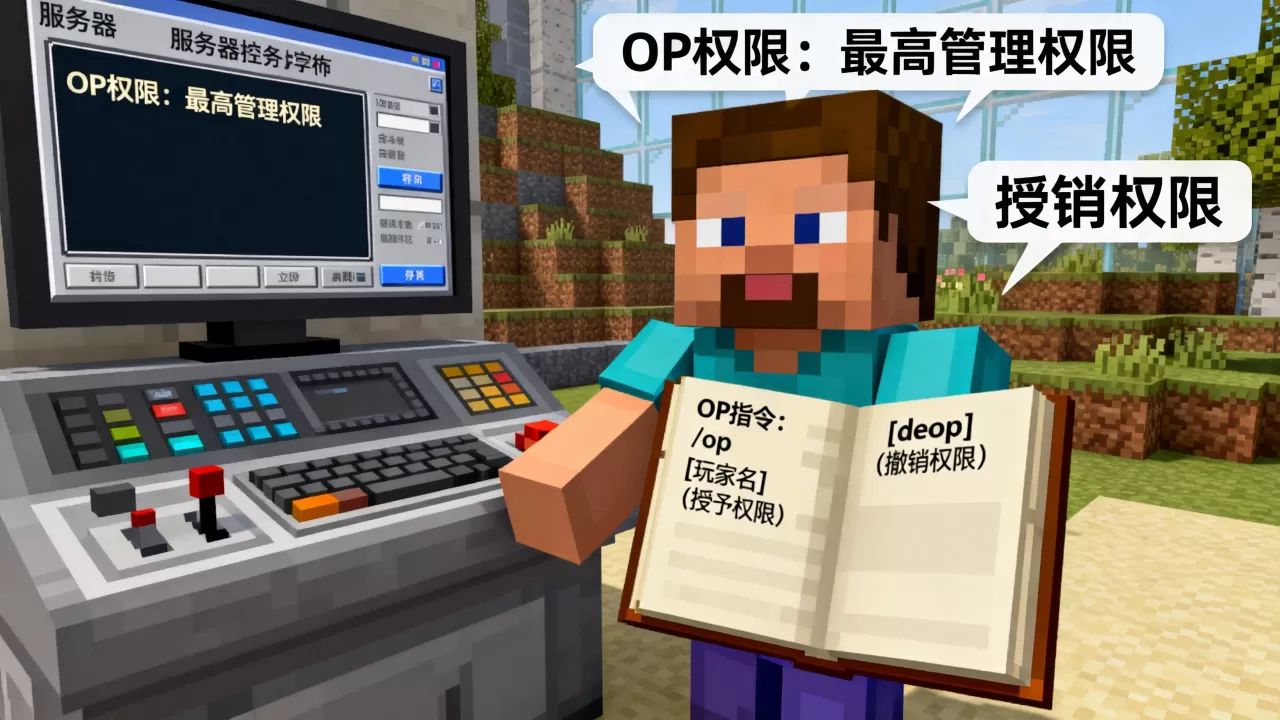 我的世界服务器op权限是多少呢,OP指令怎么用? 我的世界服务器op权限是多少呢,OP指令怎么用?