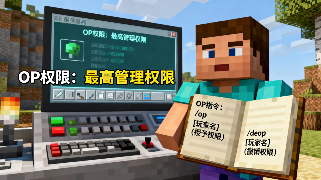 我的世界服务器op权限是多少呢,OP指令怎么用? 我的世界服务器op权限是多少呢,OP指令怎么用?