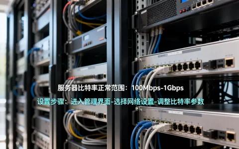 服务器比特率一般多少才正常，服务器比特率怎么设置？