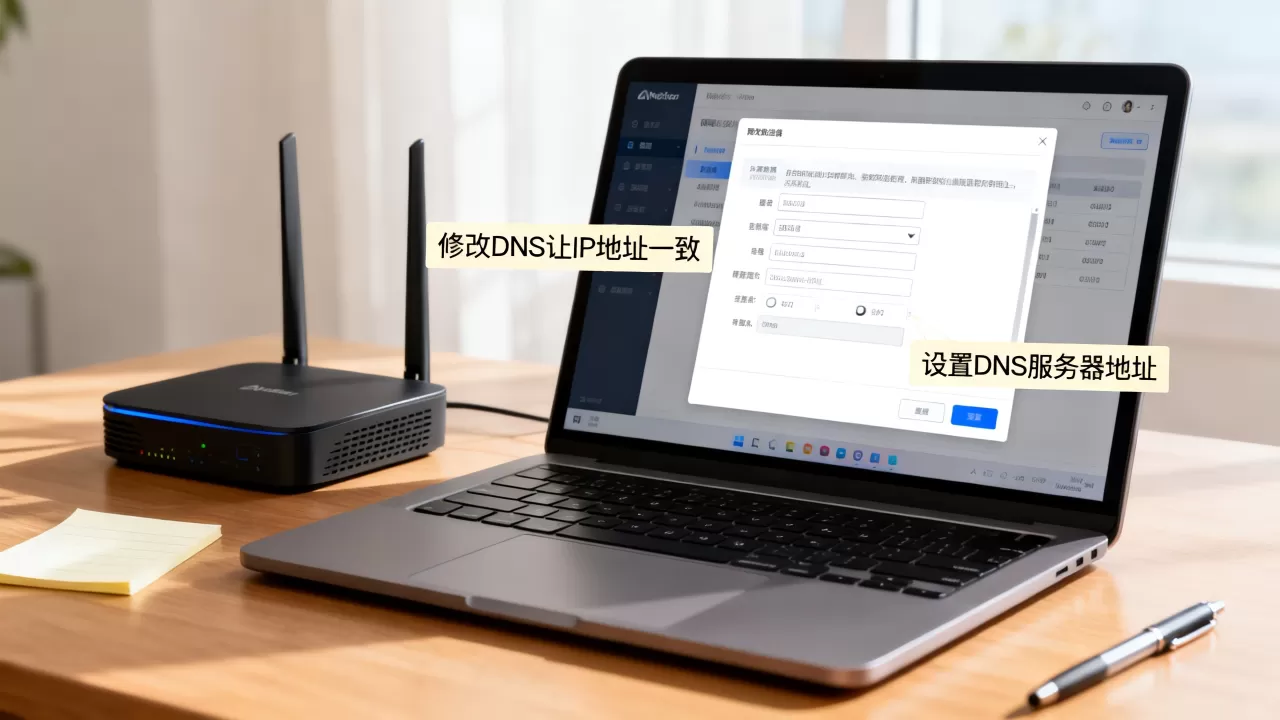 如何修改DNS让IP地址一致?,DNS服务器地址怎么设置? 如何修改DNS让IP地址一致?,DNS服务器地址怎么设置?