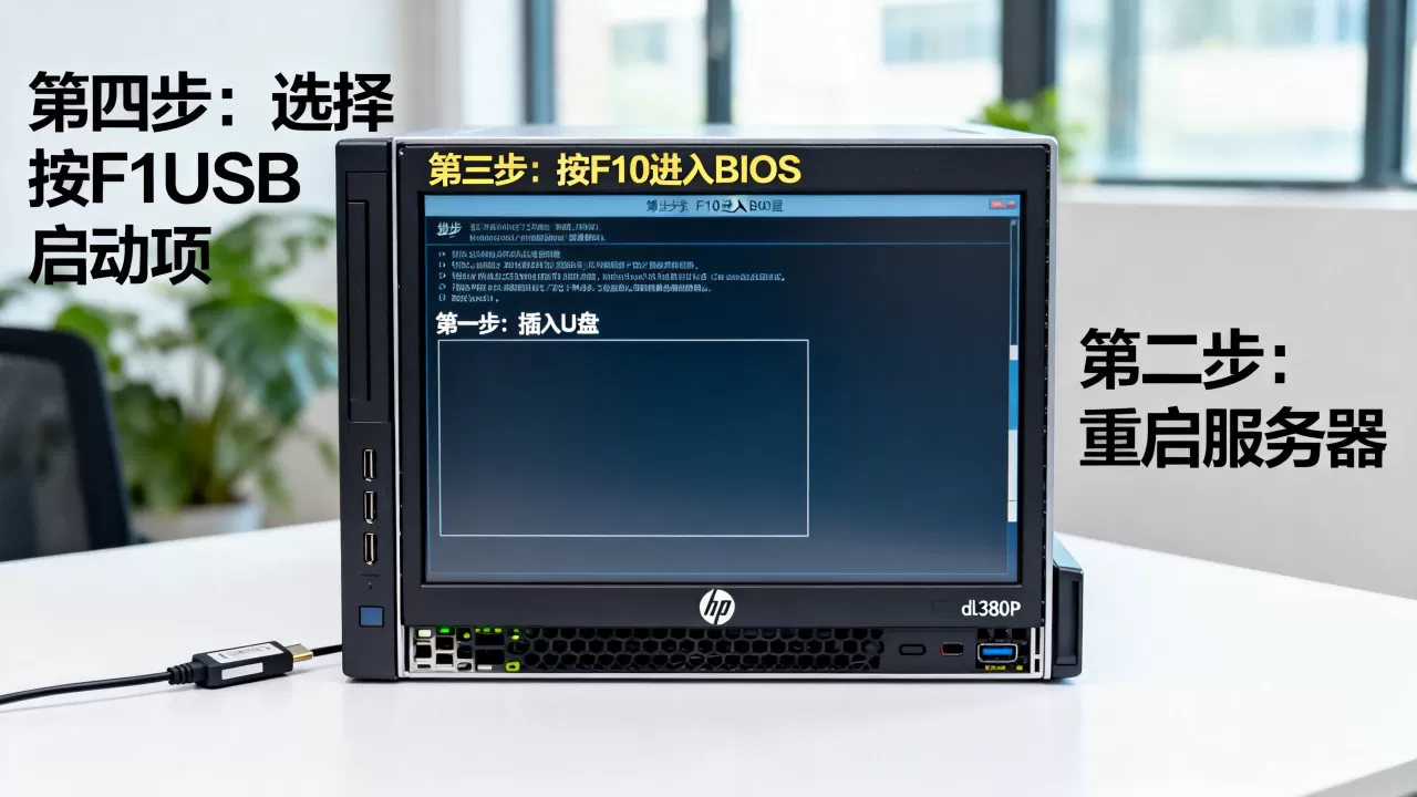 惠普dl380p服务器怎么U盘启动,BIOS设置步骤是什么? 惠普dl380p服务器怎么U盘启动,BIOS设置步骤是什么?
