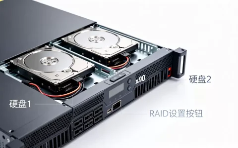 x80服务器两个硬盘如何设置，服务器双硬盘怎么组RAID？
