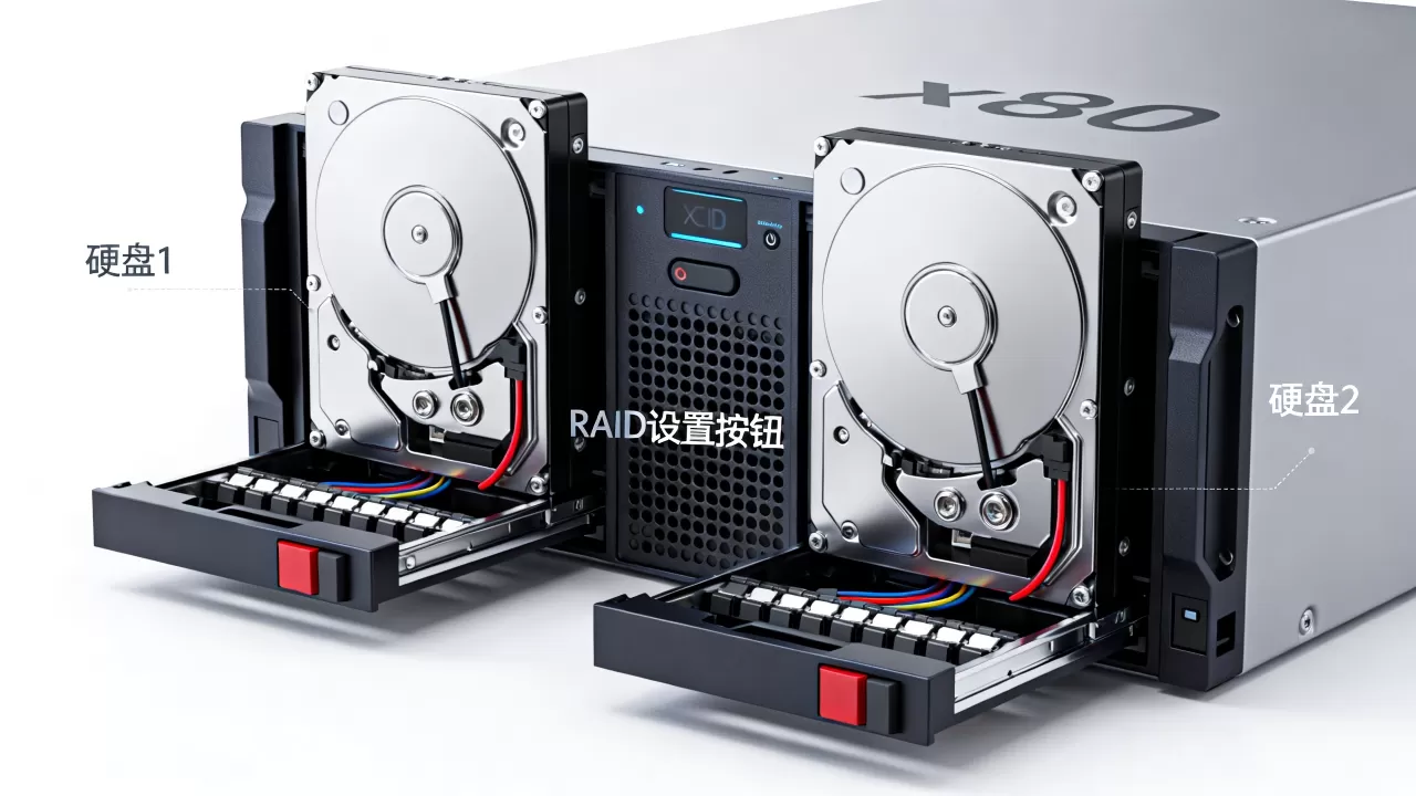 x80服务器两个硬盘如何设置,服务器双硬盘怎么组RAID? x80服务器两个硬盘如何设置,服务器双硬盘怎么组RAID?
